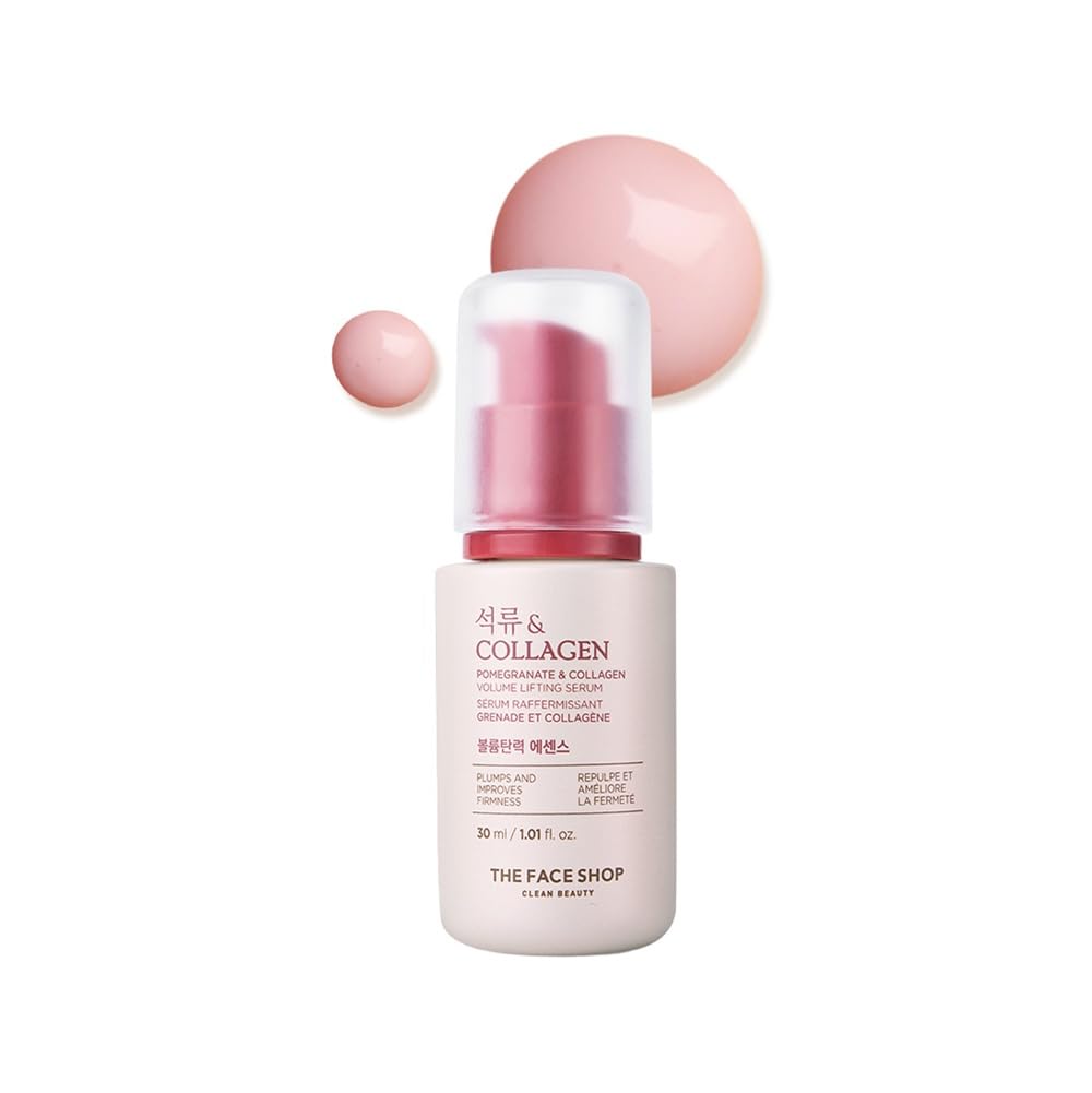 The Face Shop Collagen & Pomegranate Volume Lifting Face Serum 30ml