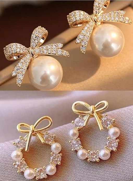 Korean Style Fashion Earrings Set
