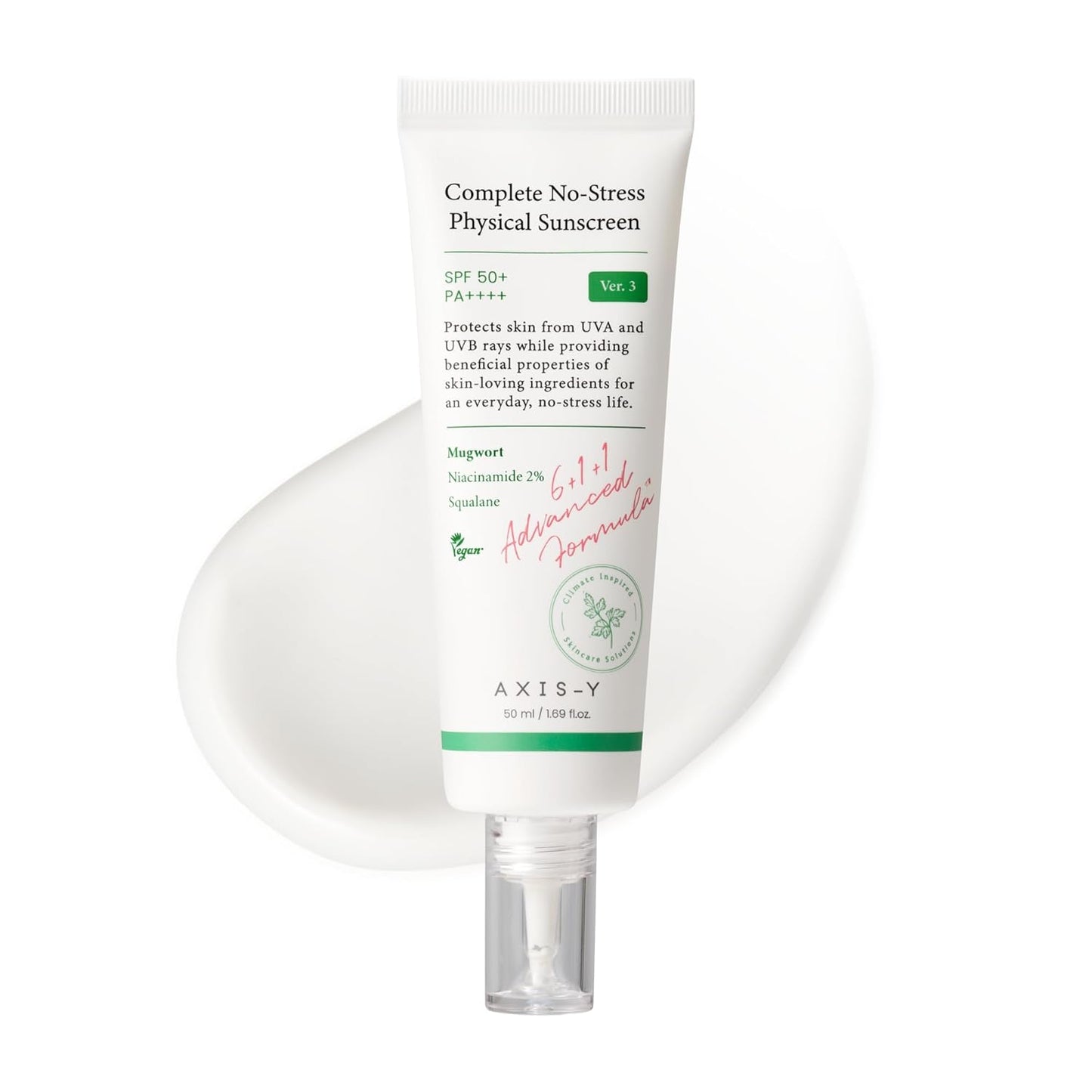 AXIS-Y Complete No-Stress Physical Sunscreen 50ml