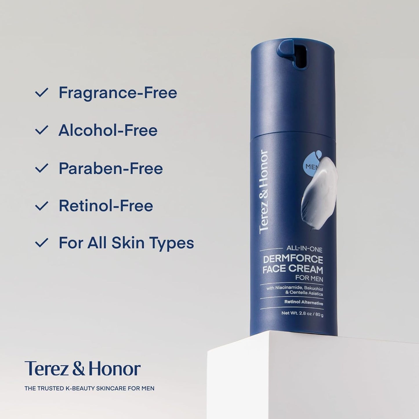 Terez & Honor 6-in-1 Face Cream for Men