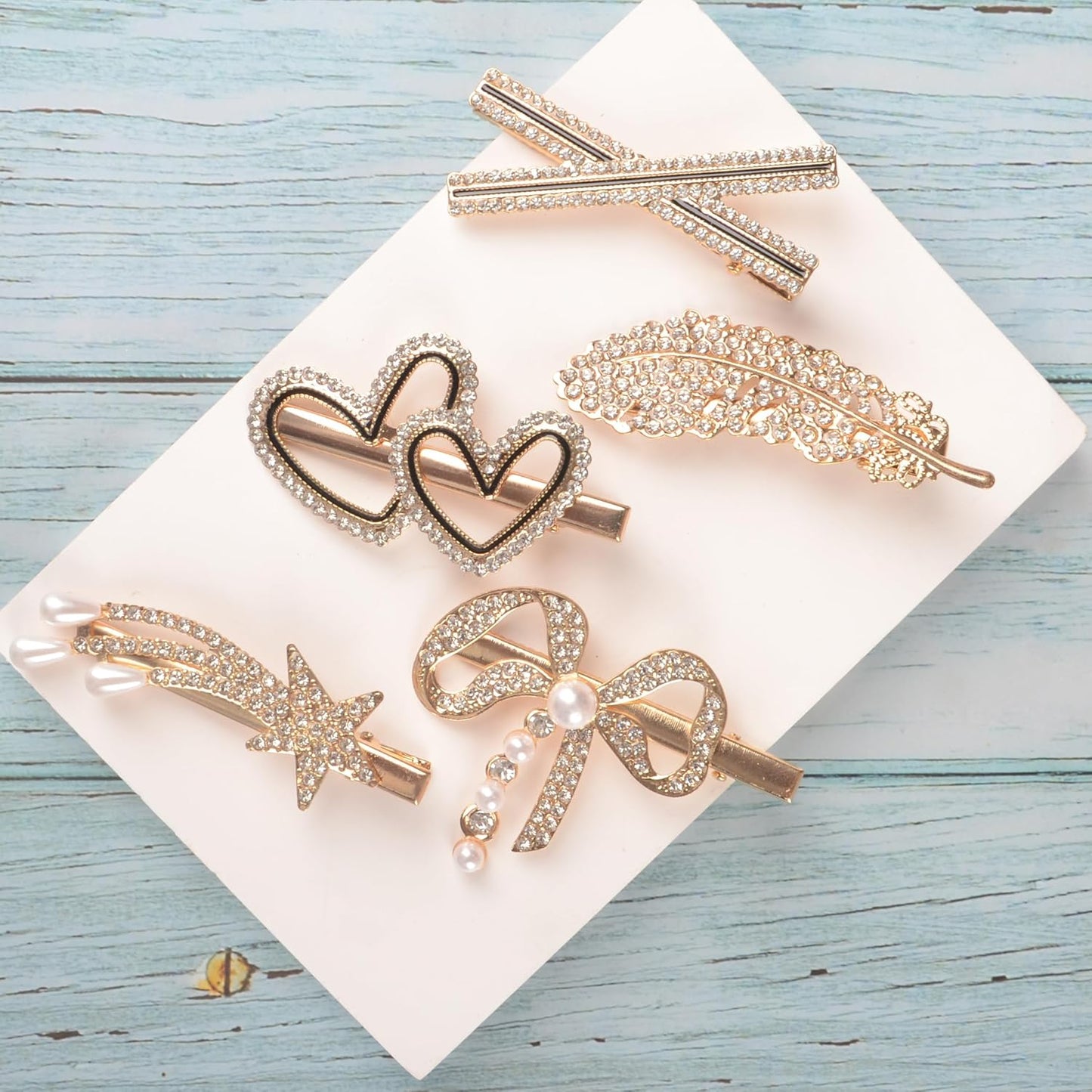 Radhu & Kabby Set of 5 Hair Clips