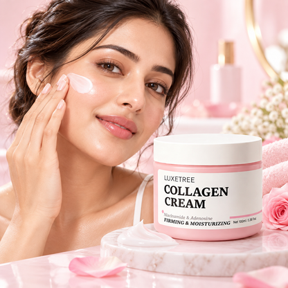 LUXETREE Collagen Moisturizing Cream (3.38 Fl.Oz/ 100ml)