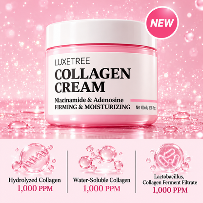 LUXETREE Collagen Moisturizing Cream (3.38 Fl.Oz/ 100ml)