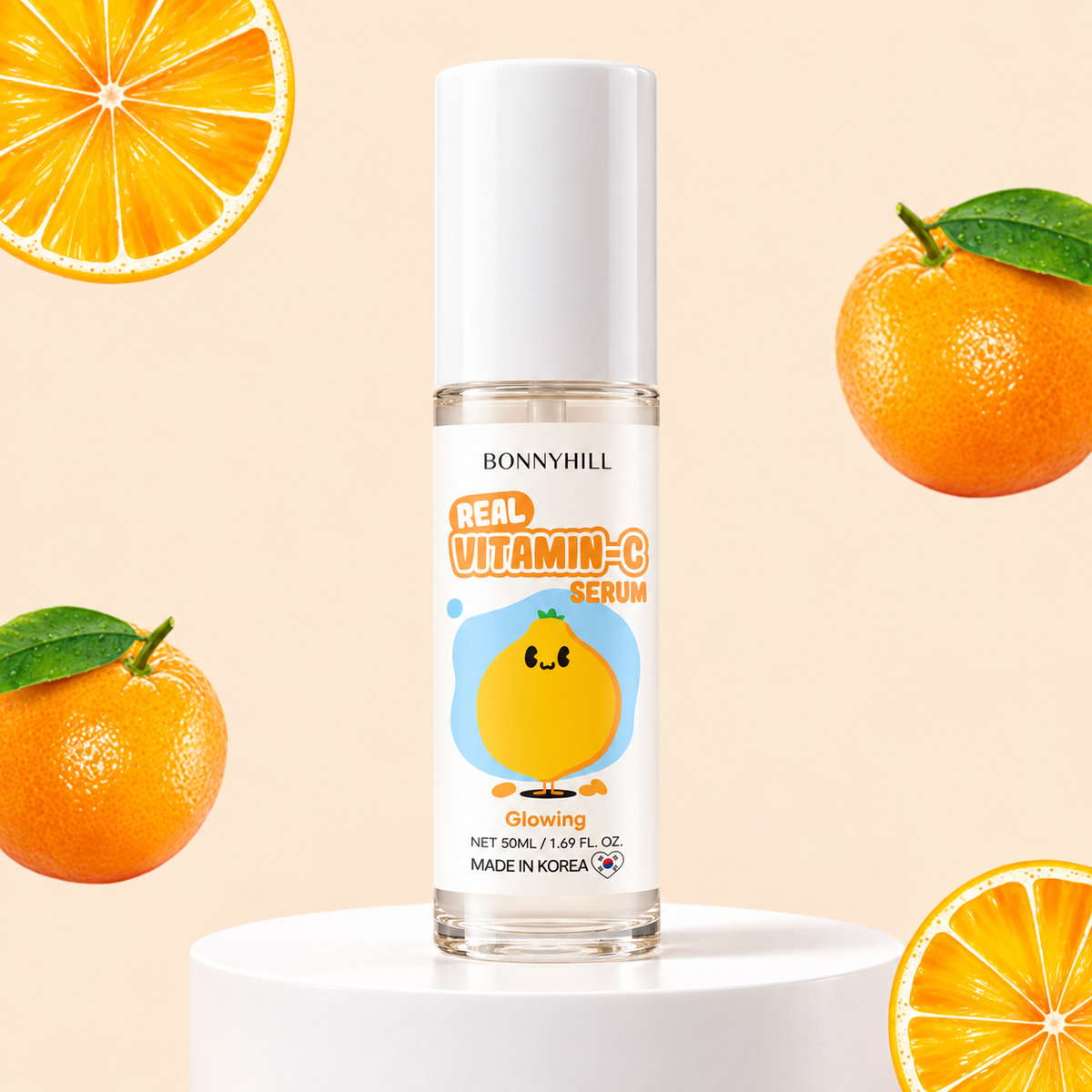 BONNYHILL Real Vitamin-C Serum (1.69 Fl.Oz/ 50ml)