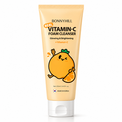 BONNYHILL Real Vitamin-C Foam Cleanser (8.45 Fl.Oz/ 250ml)