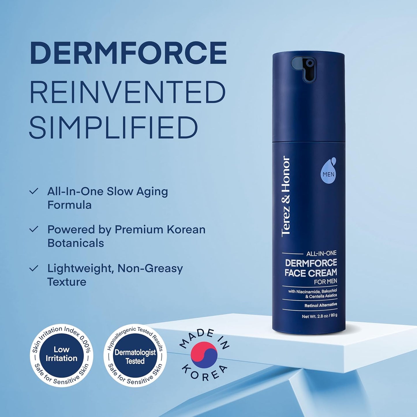 Terez & Honor 6-in-1 Face Cream for Men