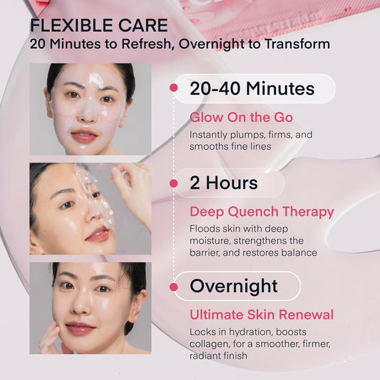 Terez & Honor Bio-Collagen Deep Hydration Mask 4pk