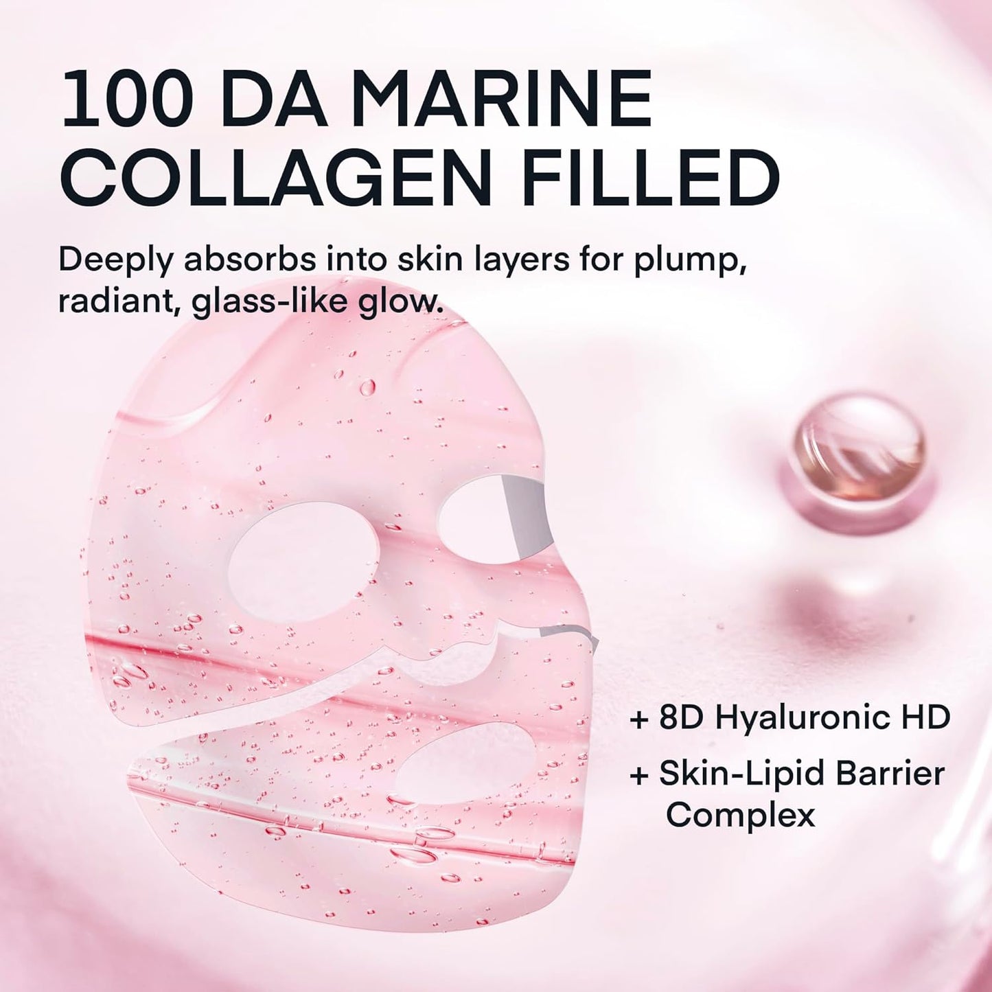 Terez & Honor Bio-Collagen Deep Hydration Mask 4pk